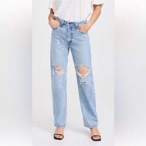 Never worn Levi baggie Dad jean